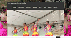 Desktop Screenshot of leszdance.hu